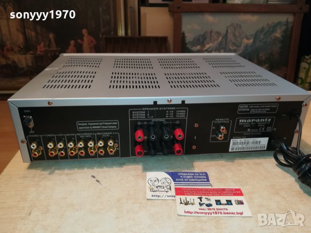 MARANTZ-AMPLI-SWISS 3010211611, снимка 10 - Ресийвъри, усилватели, смесителни пултове - 34632810
