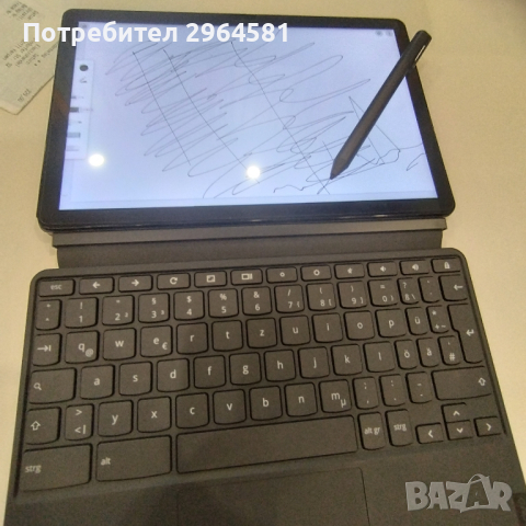 Lenovo Chromebook CT-X636F 10.1" TOUCH , снимка 3 - Таблети - 44840995