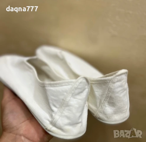 Бели балеринки / спортни пантофи, размер 44, снимка 4 - Други - 50953064