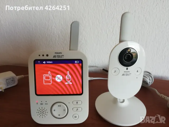 Philips Avent SCD620 видео бебефон, снимка 2 - Бебефони - 47551814