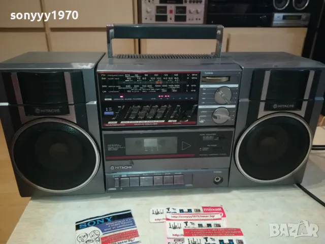 hitachi 1401251748, снимка 6 - Радиокасетофони, транзистори - 48680732