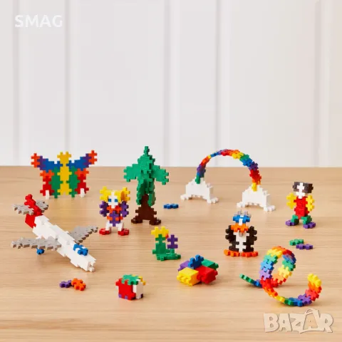 Plus Plus Конструктор в туба (520 части) 1 метър S_1233799, снимка 9 - Рисуване и оцветяване - 49262065