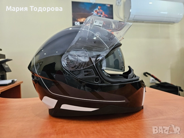 Нова мото каска IXS 1100, размер: S, снимка 2 - Аксесоари и консумативи - 52141697