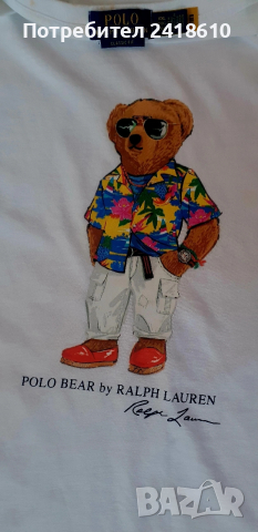 POLO Ralph Lauren Bear Classic Fit  Cotton Mens Size 2XL НОВО! ОРИГИНАЛ! Мъжка Тениска!, снимка 11 - Тениски - 53517535