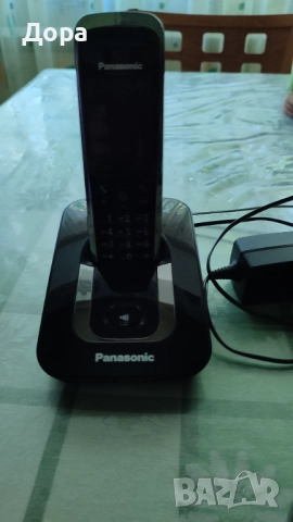 Домашен телефон Panasonic с подвижна слушалка, снимка 11 - Стационарни телефони и факсове - 51847041