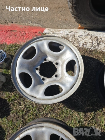 Железни джанти 15-ки, 5x139.7мм за Фероза, Витара, Джимни, Лада Нива и др., снимка 5 - Гуми и джанти - 53678686