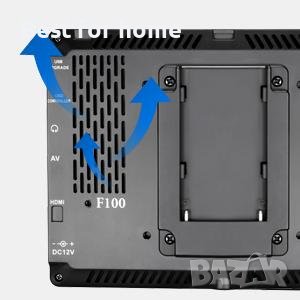 Професионален монитор Neewer F100 7-инчов 4K, снимка 9 - Светкавици, студийно осветление - 42072528