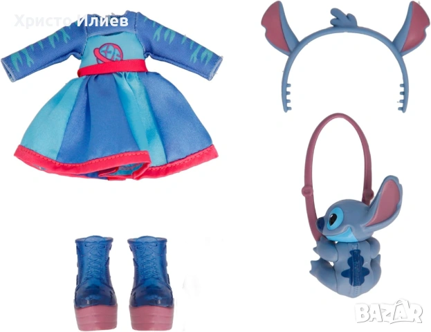 IMC Кукла BFF Stitch Стич Disney Дисни Cry Babies, снимка 5 - Кукли - 53281868
