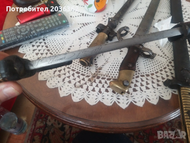 Френски щик"Шаспо"М1866г. , снимка 6 - Антикварни и старинни предмети - 48491485