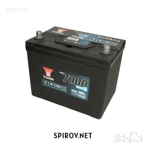 Акумулатор Yuasa 12V 80Ah/760A YBX7000 EFB Start Stop Plus, снимка 2 - Аксесоари и консумативи - 56230661