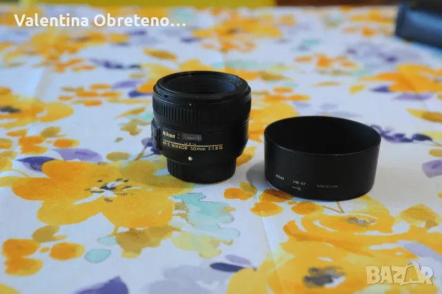 Обектив Nikon AF-S NIKKOR 50 1.8G