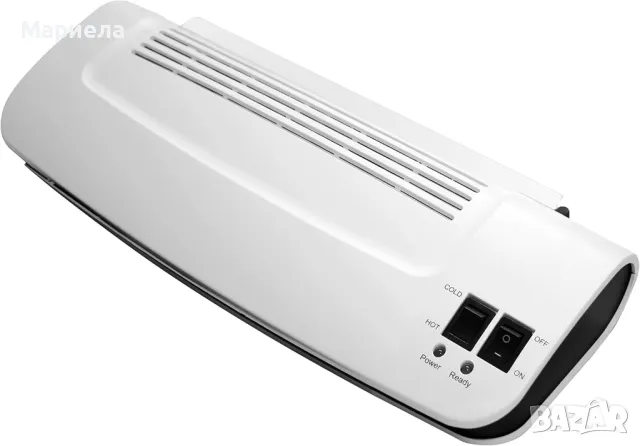 Нов Ламинатор / Ламинатор А4/ 2 нагревателни ролки, горещо и студено ламиниране, снимка 3 - Друго - 47848418