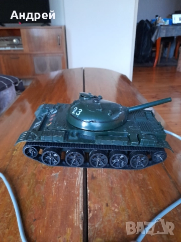 Стара играчка танк Panzer T62, снимка 5 - Други ценни предмети - 52949848