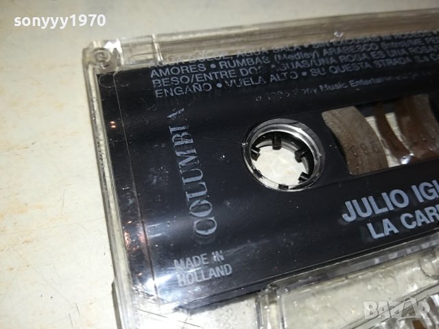 JULIO IGLESIAS-COLUMBIA ORIGINAL TAPE-КАСЕТА 2808231643, снимка 12 - Аудио касети - 42000416