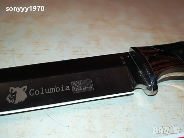 COLUMBIA-ОСТЪР МАСИВЕН НОЖ 2903221151, снимка 2 - Колекции - 36267399