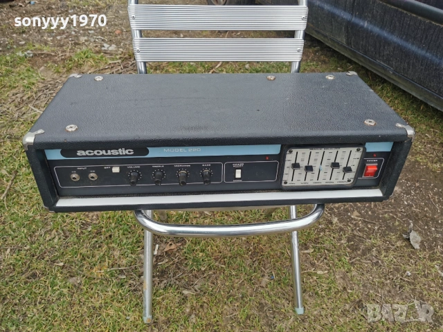 ACOUSTIC MODEL 220-ВНОС GERMANY 1402261754, снимка 3 - Ресийвъри, усилватели, смесителни пултове - 53477527