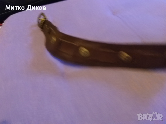 Каишка за ръка естествена кожа 42см фи 12см, снимка 7 - Други - 44658243