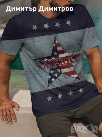 Тениски с двустранен 3 D принт Размер XL 52 -10 лв; 3 броя за 25лв