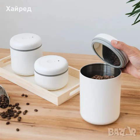Fellow Atmos – вакуумна кутия 0,4 l (matte white)
, снимка 2 - Аксесоари за кухня - 56057275