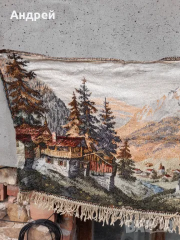 Старинен ковьор,покривка за стена #272, снимка 3 - Антикварни и старинни предмети - 47664220