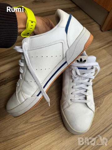 Оригинални кожени кецове Аdidas Originals COURT ! 46 н, снимка 4 - Кецове - 52179611