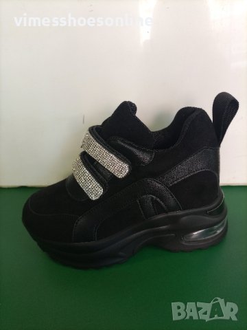 Дамски кецове-платформа, снимка 3 - Кецове - 42366888