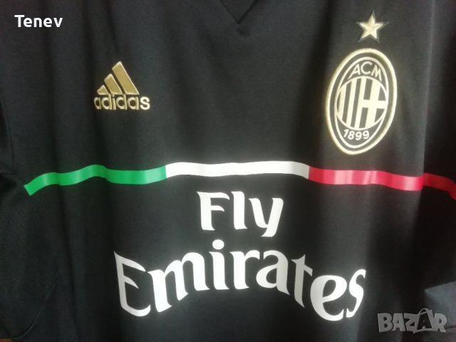 AC Milan Adidas 2012/2013 оригинален трети екип тениска фланелка Милан , снимка 2 - Тениски - 41489425