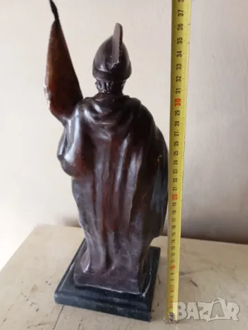 Бронзова статуетка, снимка 4 - Статуетки - 49192863