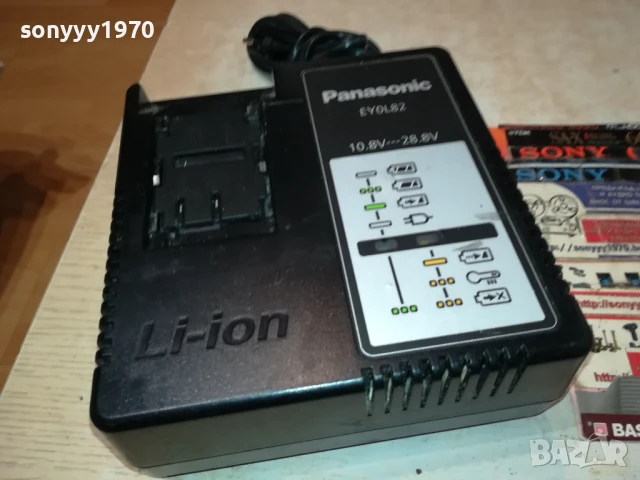 PANASONIC EY0L82 LI-ION BATTERY CHARGER 0208252039LCHERY, снимка 2 - Винтоверти - 51230426