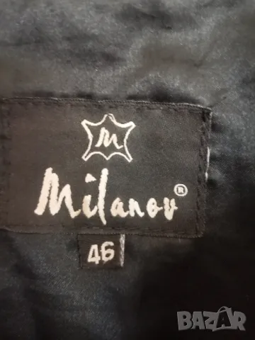 дамско яке от естествена кожа размер М/L, снимка 3 - Якета - 49820580