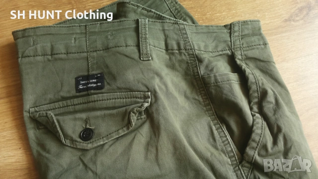 Jack & Jones CARGO Stretch Trouser размер 36 - 32 / L - XL еластичен панталон - 2041, снимка 4 - Екипировка - 53391533