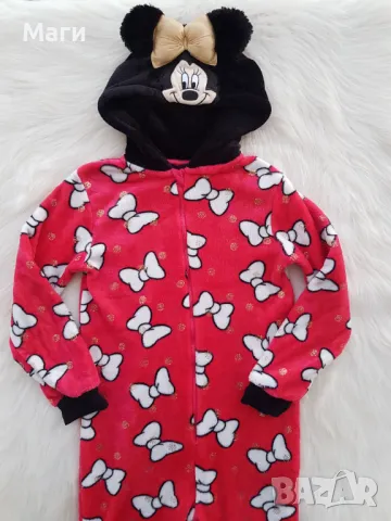 Гащеризон пижама Мини Маус 9-10 години, снимка 8 - Детски пижами - 48182553