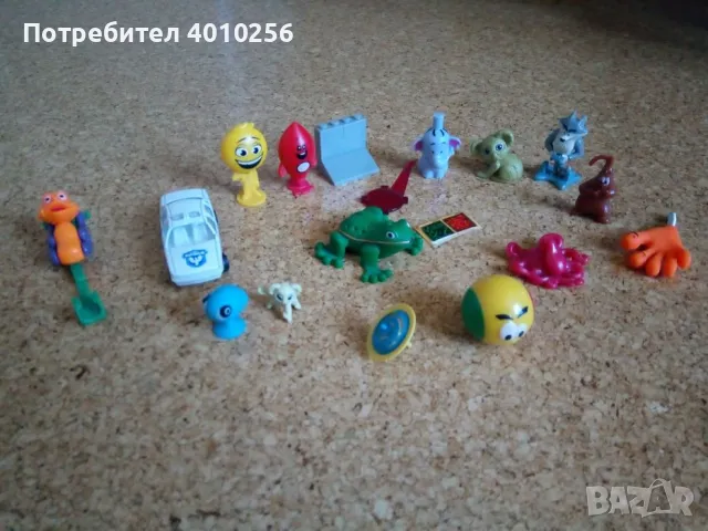 ПОДАРЯВАМ ЛОТ 17 ИГРАЧКИ НОВИ ОТ КИНДЕР И ДРУГИ, снимка 3 - Колекции - 48994611