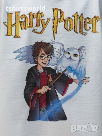 Нова детска тениска с дигитален печат Хари Потър, снимка 3 - Детски тениски и потници - 36350152