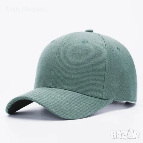 Класически дизайн регулируема шапка с козирка, снимка 4 - Шапки - 49407649