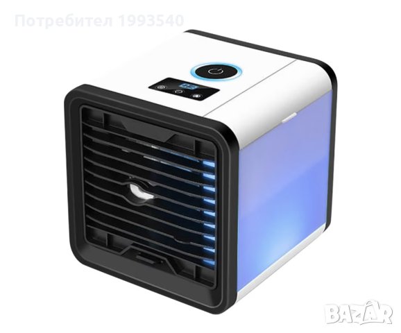 3в1 Мини климатик за охлаждане и освежаване на въздуха "Дигитал Екран и управление на Функции" Леко , снимка 1 - Климатици - 41453431