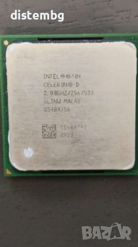 Intel® Celeron® D Processor 335J 256K Cache, 2.80 GHz, 533 MHz FSB