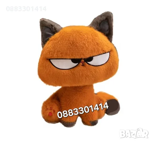 Сърдито коте Ядосана котка Cool Kitten Плюшена , снимка 6 - Плюшени играчки - 55798715