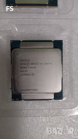 2бр. 8 ядрен(16 нишков) Intel Xeon-E5 2667 V3 SR203 3,2-3,6 Ghz, снимка 3 - Процесори - 38936781