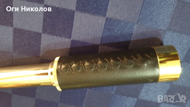 Месингова реплика на далекоглед, снимка 2 - Антикварни и старинни предмети - 51627512