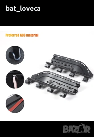 ABS закачалка  за багажник на автомобил, куки за съхранение, подходяща за BMW X5 G05 2019-2024, снимка 3 - Аксесоари и консумативи - 53668374