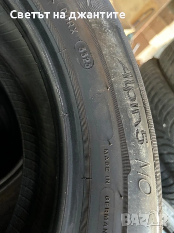 Гуми 205/60/16 Michelin Alpine 5 Зимни 4 броя, снимка 4 - Гуми и джанти - 53621131