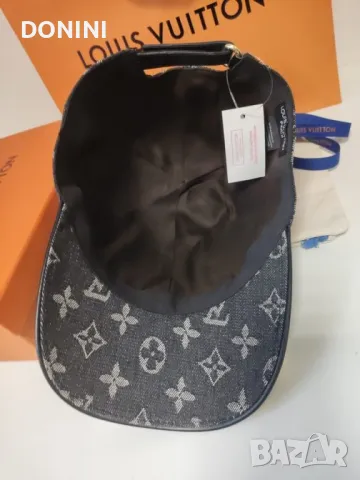 Мъжка дамска бейзболна шапка  Louis Vuitton, снимка 7 - Шапки - 49257123