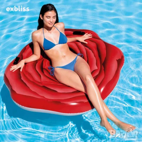 Надуваем дюшек роза 137х132 см