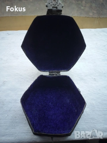 Чеканка кутия петел кадифе, снимка 5 - Антикварни и старинни предмети - 53508353