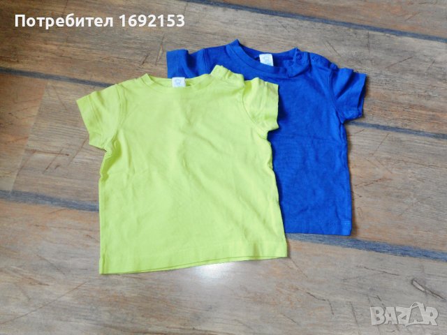 2 тениски 74 см за 4 лв