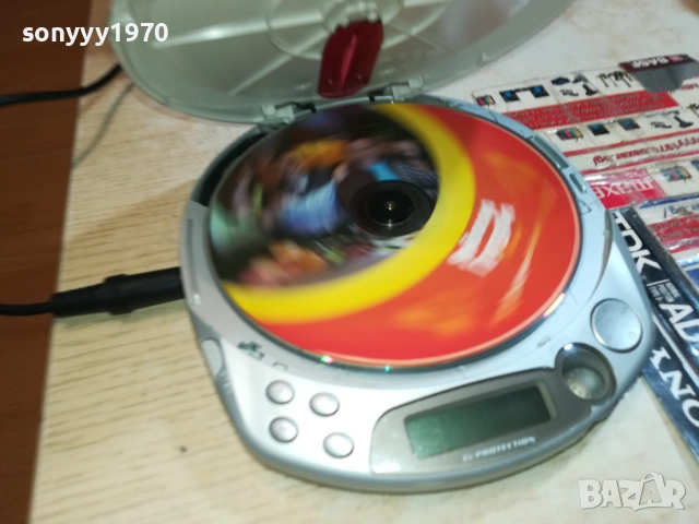 SONY D-NE215 PORTABLE CD PLAYER-WALKMAN 0309251019, снимка 2 - Радиокасетофони, транзистори - 51588385