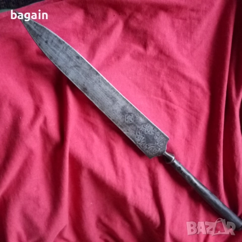 Персийско копие, кама, ятаган., снимка 4 - Антикварни и старинни предмети - 52662408