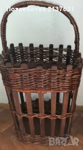 НОВА ! ПЛЕТЕНА ЕТАЖЕРКА за ДОМА, снимка 5 - Етажерки - 48446985