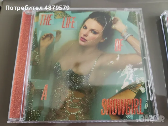 Taylor Swift - The Life of a Showgirl cd (БЕЗ ПЛАКАТ)
